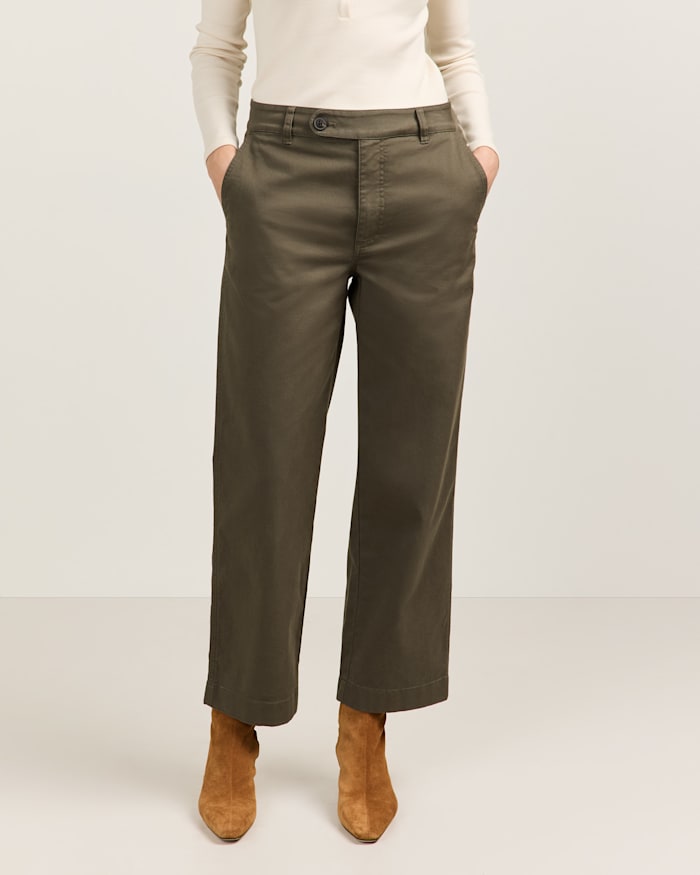 WOMEN'S COTTON CHORE PANTS